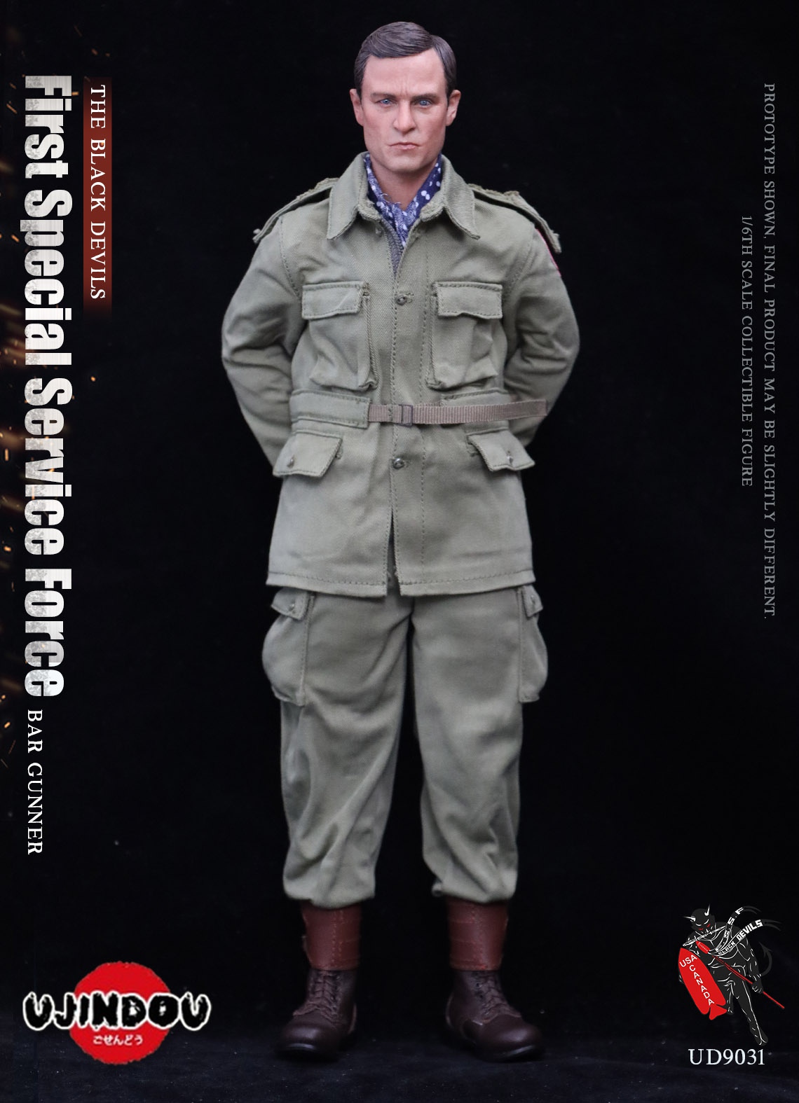 1/6 Ujindou UD9031 US-Canadian First Special Service Force BAR